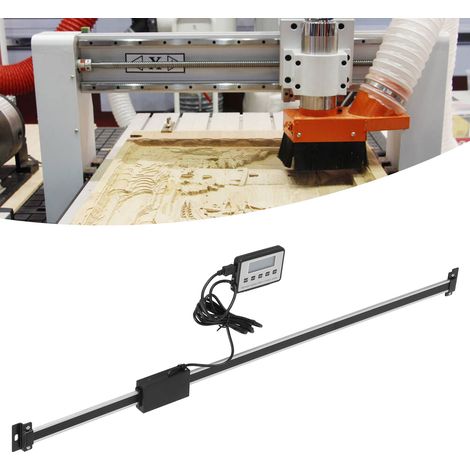 Quadratische Hub-Graviermaschine mit umgekehrter Hubhöhe, elektrische Holzfräsmaschine, Holzbearbeitung, multifunktionales digitales Lineal für horizontale und vertikale Anwendungen, 0–600 mm Werkzeug (1/5)
