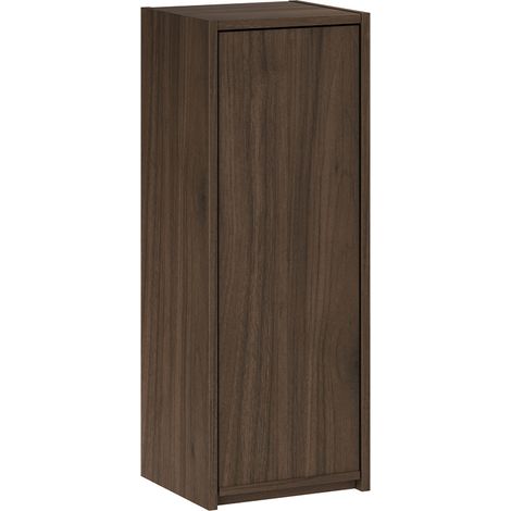 Colonna del bagno 1 anta Edmé marrone (1/5)