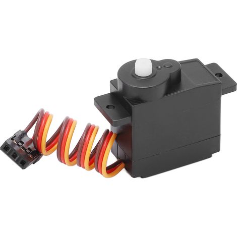 Servo à engrenages en plastique, haute efficacité, faible consommation d'énergie, accessoire pour voiture RC D12mini (1/5)