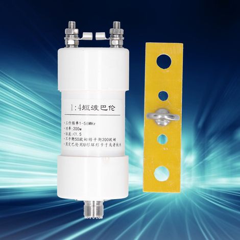 Balun 1:4 156MHz pour Antenne Winton 200W 50Ω/200Ω - Pièce de Rechange Électronique