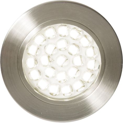 Litecraft Charles Under Cabinet Light Cool White LED Fitting - Satin Nickel (1/2)