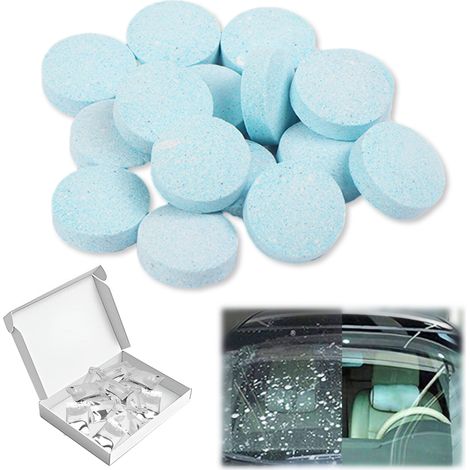 Tablettes De Nettoyage Pour Pare-Brise - 50 Pièces - Pour Vitres Automobiles Extérieures - Compatible Rétroviseurs Et Fenêtres (1/5)