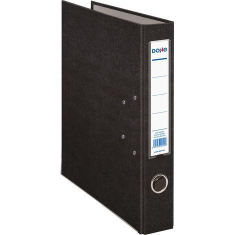 Classificatore a Leva DOHE Archicolor A4 Stretto Nero 28,5 x 32 x 45 cm (12 Unità)