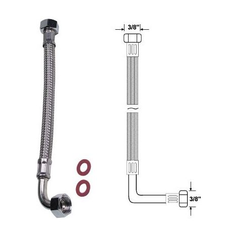 Sanitop Wingenroth-Valvola Tubo Di 200 Millimetri 3/8 X 1/2 Ig Ig