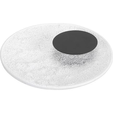 Applique murale contemporaine DEL résine ronde éclipse lunaire lumière chaude anti-éblouissement pour chambre salon (1/5)