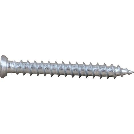Pack 100 Tornillos Hormigón Plana Torx 7,5x110 (1/2)