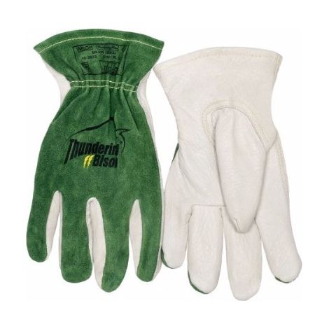 Guante tipo conductor con palma de cuero  WELDAS ThunderingBison XL (1/3)