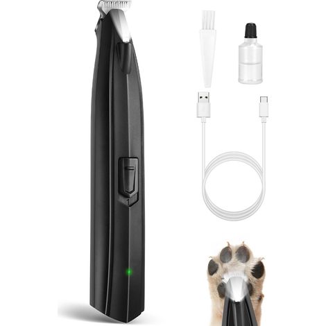 Coupe-ongles électrique pour chiens, rechargeable, sans fil, silencieux, avec lumière LED, pour une utilisation lors du toilettage des animaux.-AquaForge (1/3)