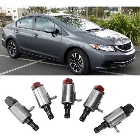 Lot de 5 électrovannes de changement de vitesse de transmission 28400-PRP-004 compatibles avec Honda Accord 2003-2012 (1/5)