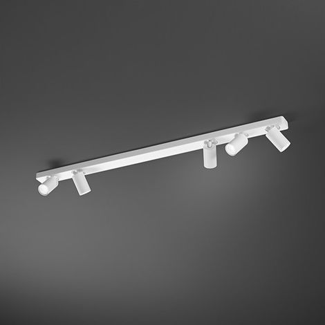 Applique murale led ronde blanche orientable ODDY 5xGu10 Perenz