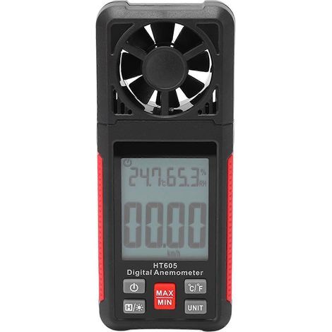Anémomètre/Instrument de test cambrien/Vitomètre/Anémomètre numérique, compatible avec les applications industrielles et agricoles (1/2)