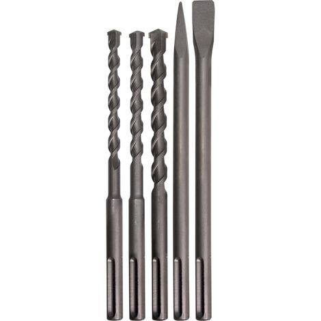 ensemble de pointes et burins SDS-max Valex - 5 pièces