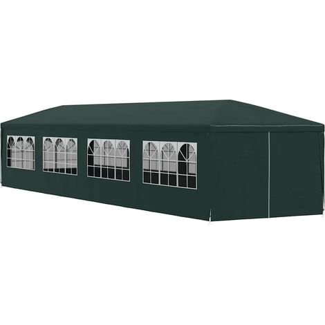 Empfangszelt 3x12 m grün