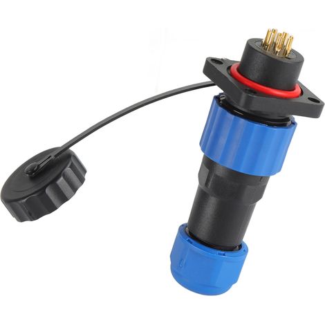 Prise Industrielle IP68 Étanche Connecteur d'Aviation SP168 (250V 5A) Adaptateur de Câblage (1/5)