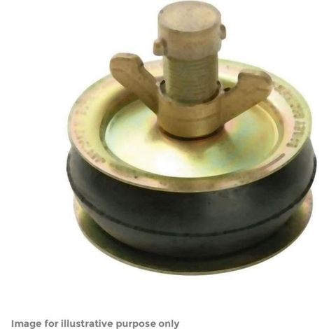 Bailey 2565 Drain Test Plug 200mm (8in) - Brass Cap BAI2565
