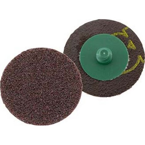 Muela Roloc (TM) Ø 76,2 mm 20000 tr/mn, Cubitron (TM) 777F, Grano : 80, color amarillo