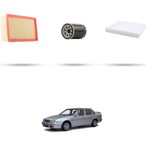 Kit tagliando 3 filtri compatibile con Volvo S70 2.5 20V 121kw dal 1998 (1/5)