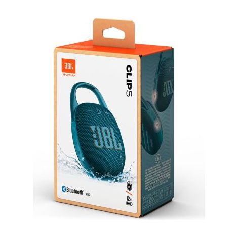 JBL CLIP 5 Bluetooth Wireless Speaker Blue EU Blue