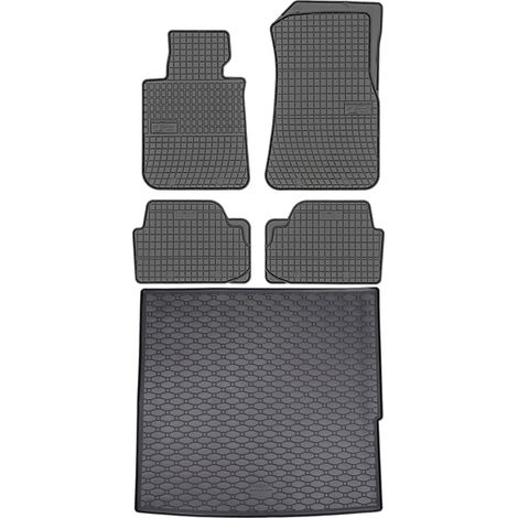 BMW X1 E84 SUV dal 10/2009 al 09/2015 SET - tappetini in gomma per auto + tappetino per bagagliaio