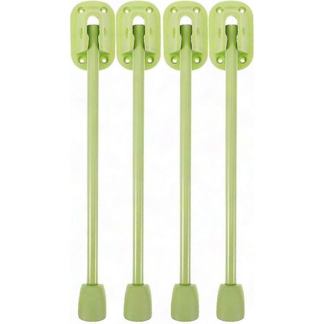 Quatre pieds de table pliables, adaptés aux bureaux pour ordinateurs portables, pieds de meubles de remplacement réglables. (1/5)
