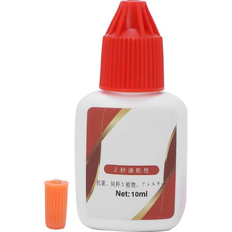 Colle pour pose de faux cils à usage domestique et professionnel, séchage rapide, 10 ml (1/5)