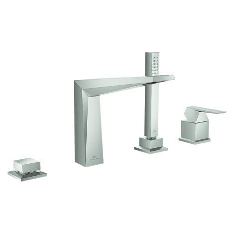 4-Loch-EH-Wannenkombination Allure Brilliant 29405 supersteel (1/4)
