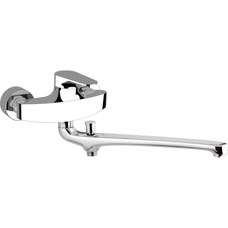 Rubinetto lavabo/vasca con canna fusa lunga - serie class line (1/2)