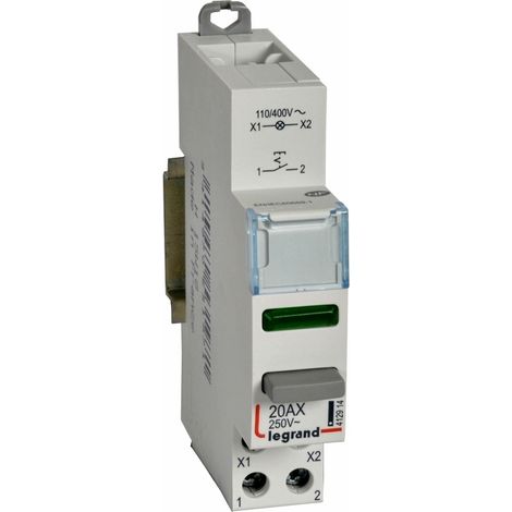 LEGRAND MÉCANISMES 412914 - POUSSOIR - NA + VISEUR 1 MOD (1/2)