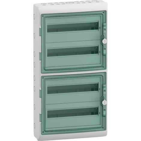 Coffret étanche 4 rangées - 18 modules - Mureva