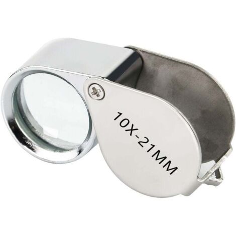Uhrmacher-/Juwelierlupe, 10-fache Vergrößerung, 21 mm