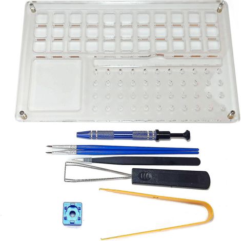 Station de lubrification pour interrupteurs 33 avec kits d'extracteurs de touches et d'ouvre-interrupteurs (8 pièces)