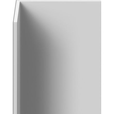 WholePanel Chrome 25mm Rigid PVC Angle Profile Corner Trim (1/5)