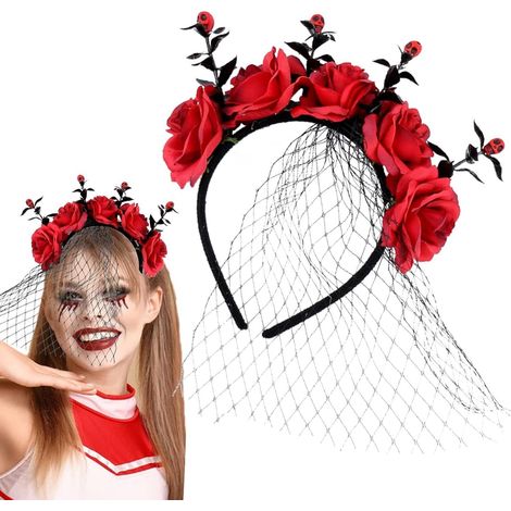 Fasce per capelli di Halloween, veli di Halloween (1/5)