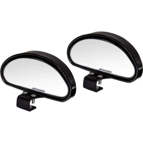 2Pcs Retroviseur Conduite Accompagnée Retroviseur Angle Mort Miroir D'angle Mort RéTroviseur Conduite Accompagnée pour Tous Les Voitures- Miroir Convexe Angle réglable (1/5)
