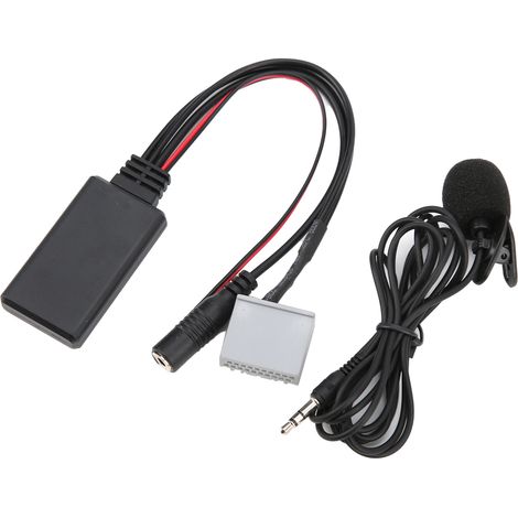 Microphone Bluetooth 5.0 pour autoradio Honda Civic 2006-2013, câble audio AUX, kit de remplacement (1/5)