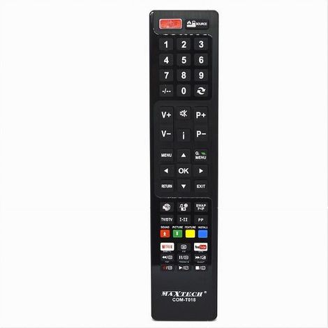 MaxTech - Telecomando Universale Sostitutivo Compatibile Con Tv Akai Pronto Uso Com-t018 -