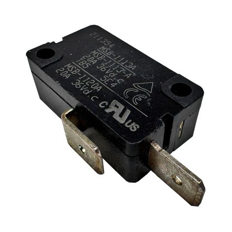 JIABEN MSB-1113-A Mikroschalter 20A 36VDC 2Pin Schalter für Akku Rasenmäher uvm.