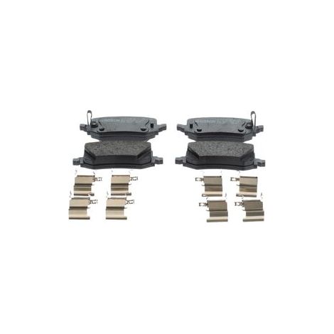 Jeu de garniture de frein à disque  arrière - 0986460161 - BOSCH (1/5)