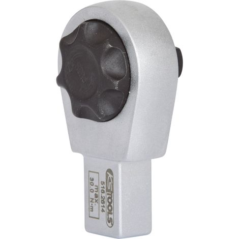 KS  TOOLS  9  x  12  mm  Llave  de  carraca  reversible  insertable  1/4"  -  516.2614 (1/5)