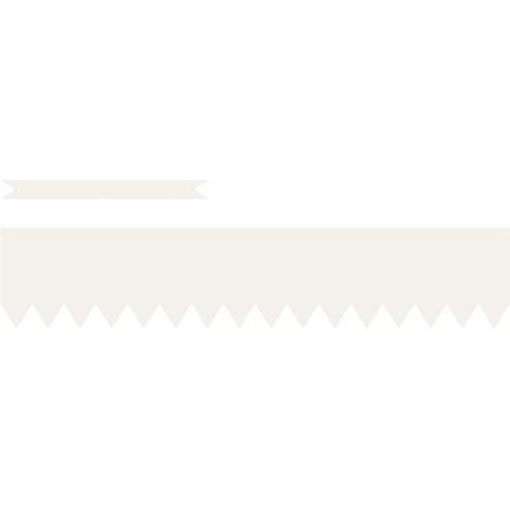 Bordure de Pelouse 50 pcs Blanc 100 x 0.05 x 20 cm (1/5)