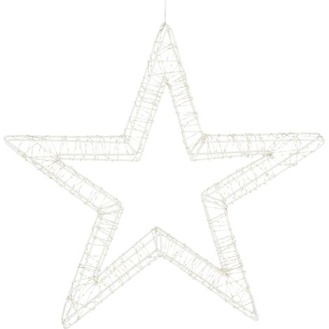 Luca Lighting Figurines de Noël LED Blanc chaud H6xl56xL56cm (1/5)