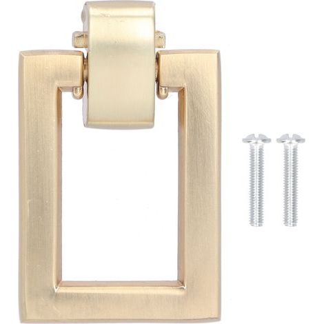 Modern door handle, brushed gold cabinet pull hardware accessory for wardrobe drawer (1/5)