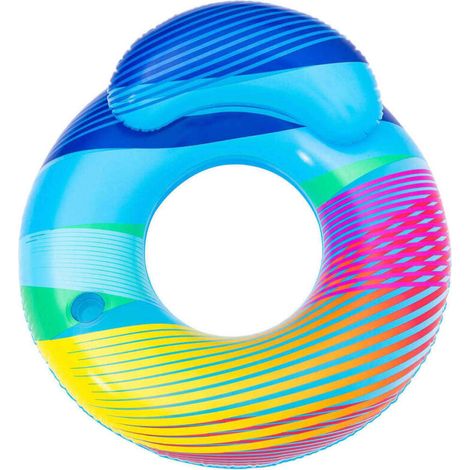 Bouée lumière LED Swim Bright - Bestway - L. 118 cm - l. 117 cm (1/5)