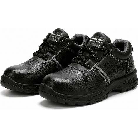 Chaussures de sécurité montantes homme cuir gaufré CJ001 pointure 48 embout acier anti-perforation cj001 48 1,5 kg – Livraison gratuite