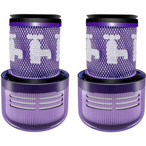 Lot de 2 filtres HEPA pour aspirateur Dyson V12 Detect Slim - Pièce de rechange (1/5)