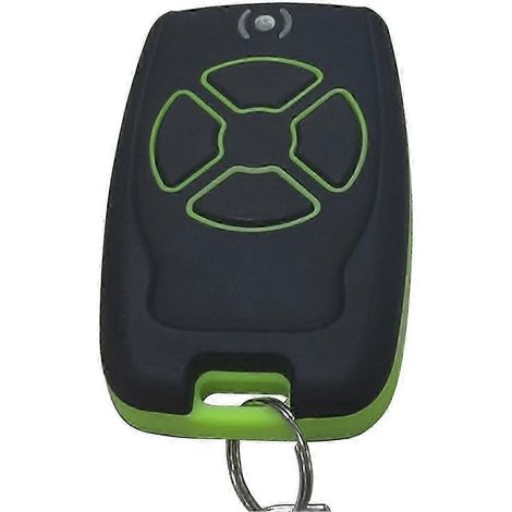Interrupteur de télécommande sans fil 433M avec code d'apprentissage fixe, compatible avec les portes, les volets roulants et les portes de garage. (1/4)