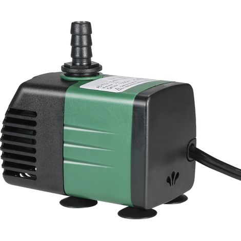 Pompe à eau submersible 1500 L/h 25 W pour aquarium, fontaines de table, bassins, jardins aquatiques et systèmes hydroponiques, avec 2 buses, 220-240 V CA (1/5)