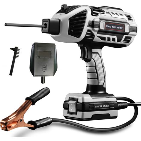 Machine à souder électrique portable 20-120 A, 220 V, soudeuse à l'arc manuelle avec onduleur IGBT, kit d'outils de soudage pour baguettes de soudage de 3/32'' à 1/8'' (1/5)
