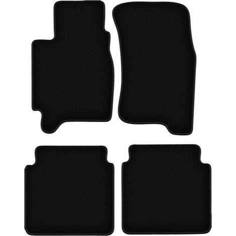 Tappetini base in velluto nero per: Subaru Legacy II station wagon, berlina (1993-1998) (1/5)