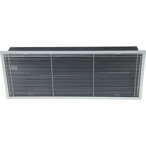 Rideau d'air ambiant, encastré, longueur de grille 1148 mm S&P (UNELVENT) 680120